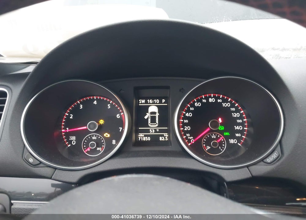 2012 VOLKSWAGEN GTI 2-DOOR VIN: WVWFD7AJ1CW307452