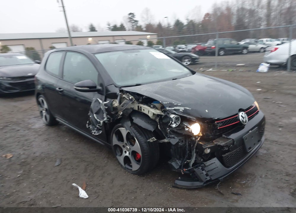 2012 VOLKSWAGEN GTI 2-DOOR VIN: WVWFD7AJ1CW307452