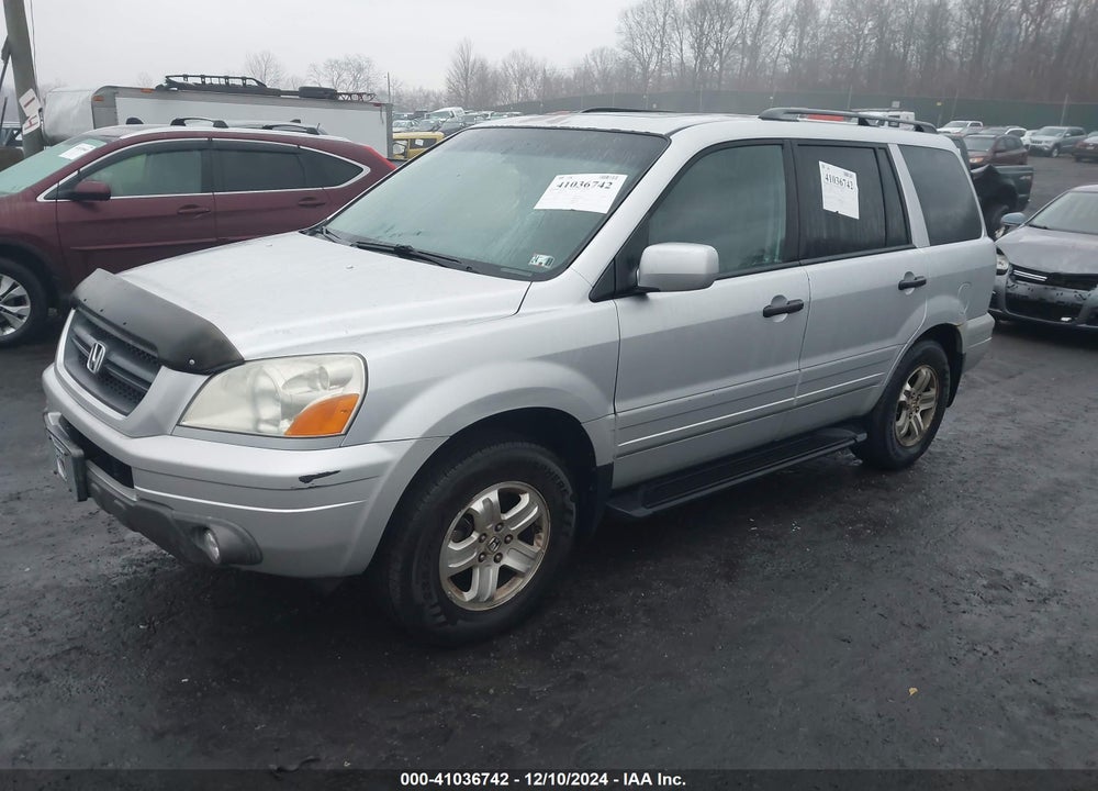 2005 HONDA PILOT EX-L VIN: 5FNYF18605B030317