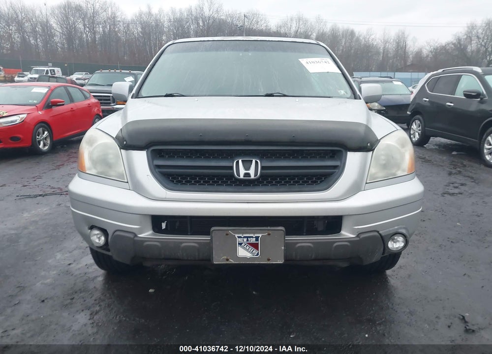 2005 HONDA PILOT EX-L VIN: 5FNYF18605B030317