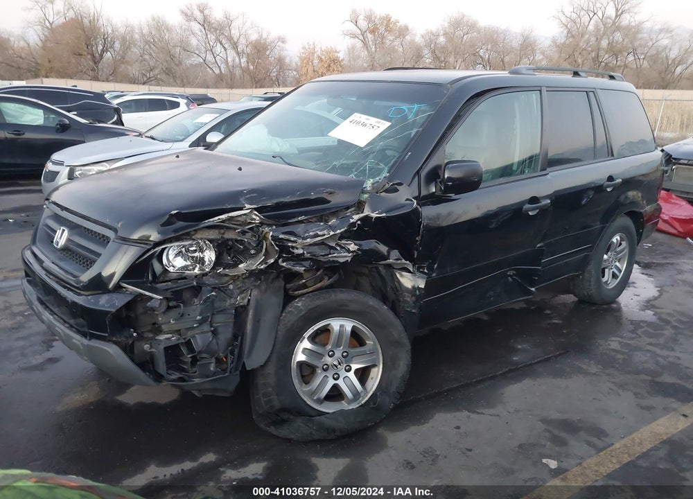 2003 HONDA PILOT EX-L VIN: 2HKYF18523H597408