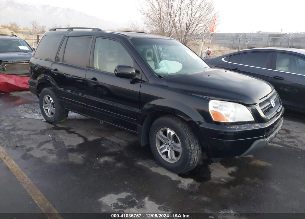 2003 HONDA PILOT EX-L VIN: 2HKYF18523H597408