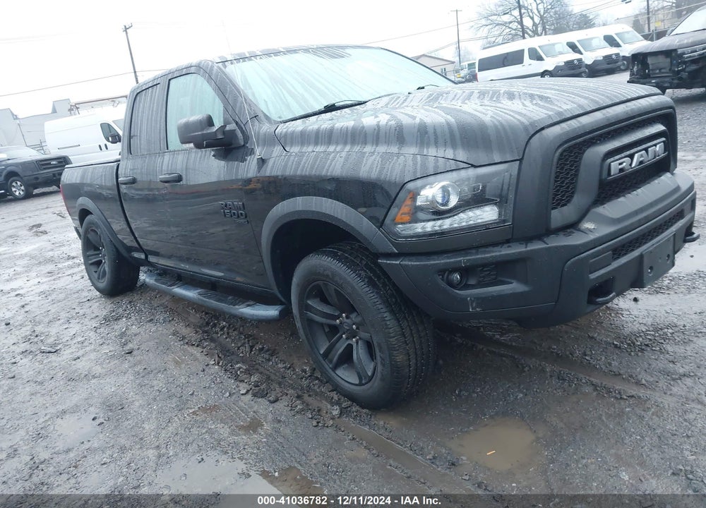 2021 RAM 1500 CLASSIC WARLOCK 4X4 6'4 BOX VIN: 1C6RR7GG0MS583826