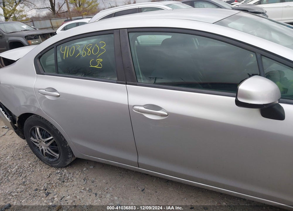 2013 HONDA CIVIC LX VIN: 19XFB2F56DE060929