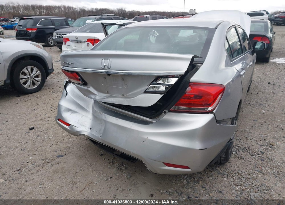 2013 HONDA CIVIC LX VIN: 19XFB2F56DE060929
