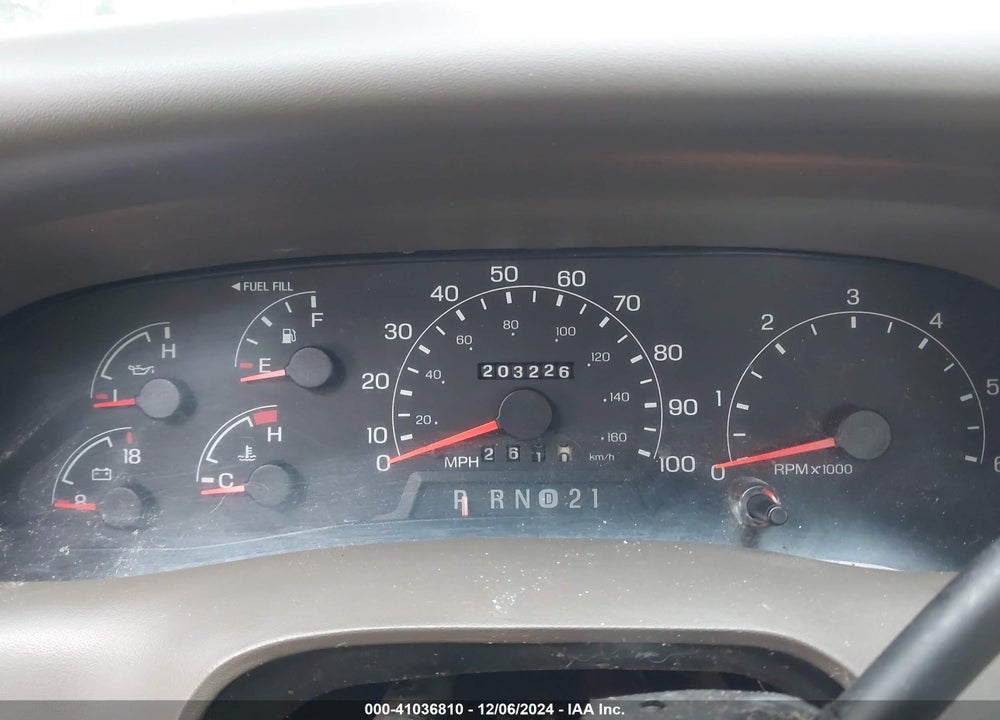 2001 FORD F-250 LARIAT/XL/XLT VIN: 1FTNX21LX1ED32201