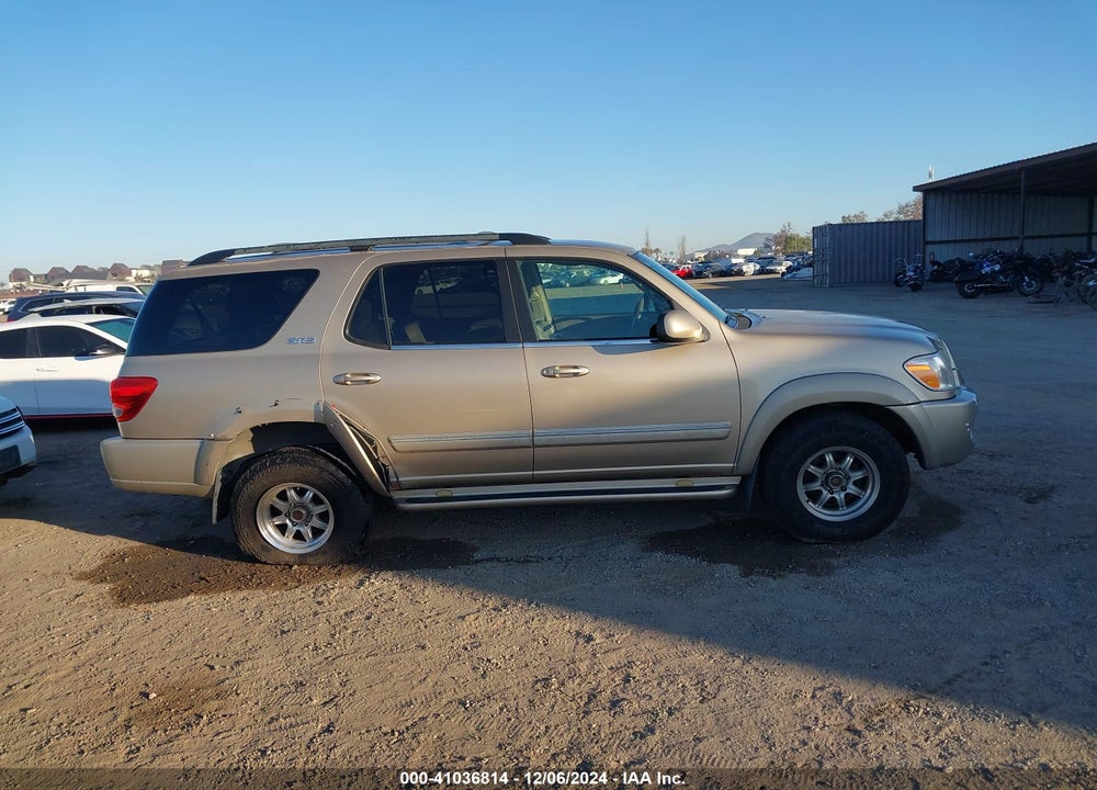 2005 TOYOTA SEQUOIA SR5 V8 VIN: 5TDZT34A45S248601