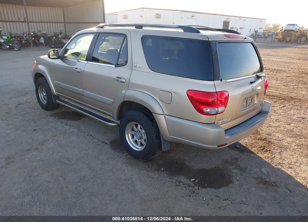 2005 TOYOTA SEQUOIA SR5 V8 VIN: 5TDZT34A45S248601