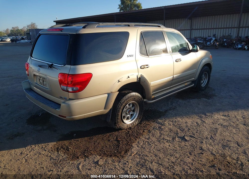 2005 TOYOTA SEQUOIA SR5 V8 VIN: 5TDZT34A45S248601