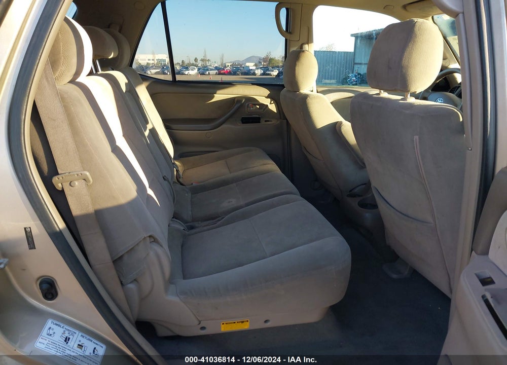 2005 TOYOTA SEQUOIA SR5 V8 VIN: 5TDZT34A45S248601