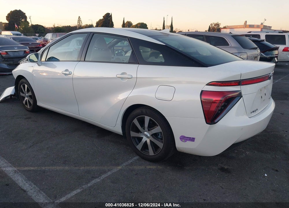 2019 TOYOTA MIRAI VIN: JTDBVRBD8KA006169