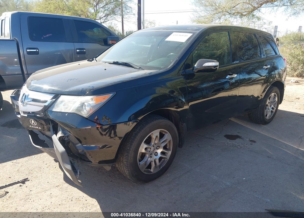 2009 ACURA MDX TECHNOLOGY PACKAGE VIN: 2HNYD28619H518830