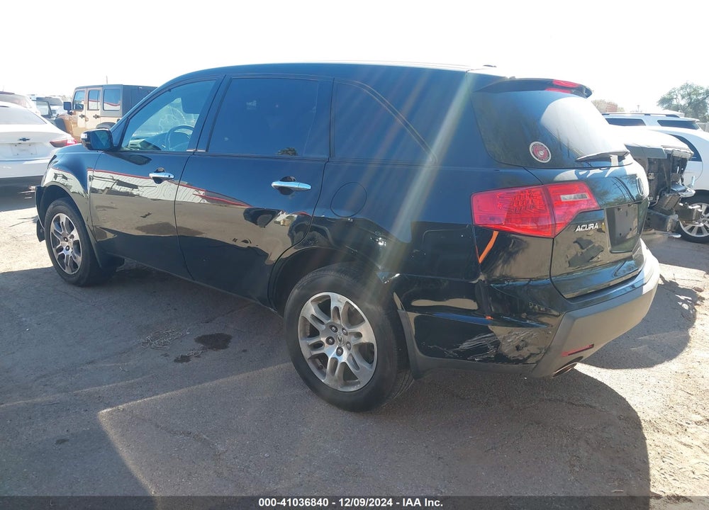 2009 ACURA MDX TECHNOLOGY PACKAGE VIN: 2HNYD28619H518830
