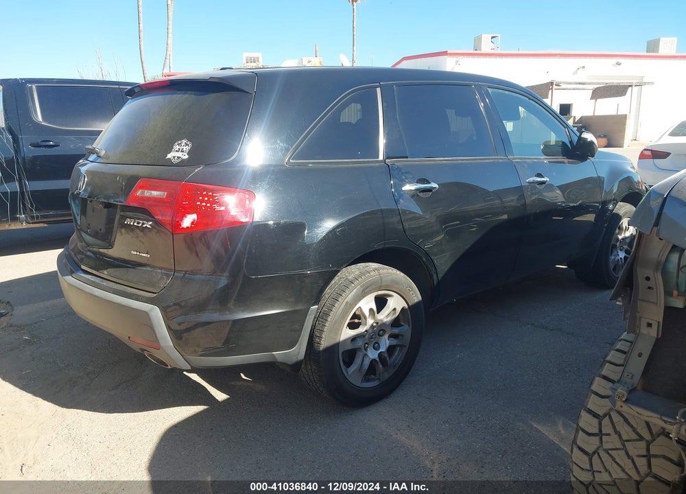 2009 ACURA MDX TECHNOLOGY PACKAGE VIN: 2HNYD28619H518830