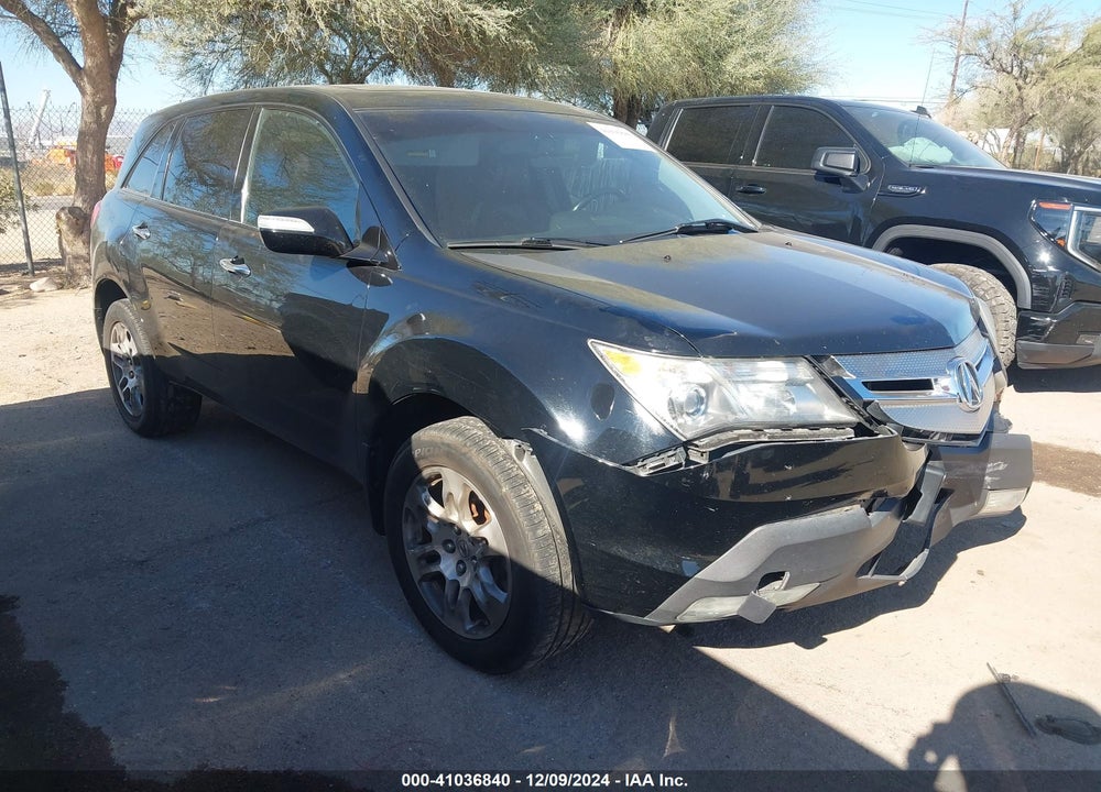 2009 ACURA MDX TECHNOLOGY PACKAGE VIN: 2HNYD28619H518830