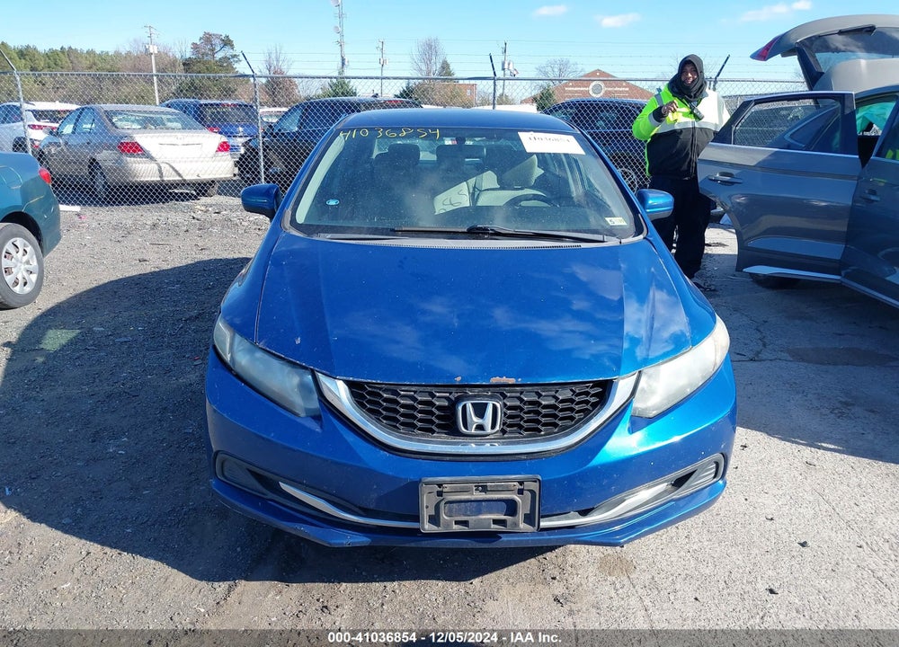 2014 HONDA CIVIC LX VIN: 2HGFB2F57EH559357