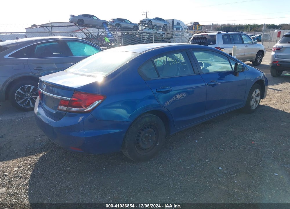 2014 HONDA CIVIC LX VIN: 2HGFB2F57EH559357