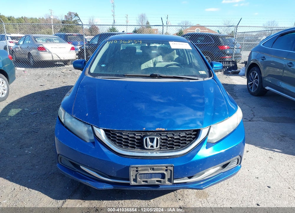2014 HONDA CIVIC LX VIN: 2HGFB2F57EH559357