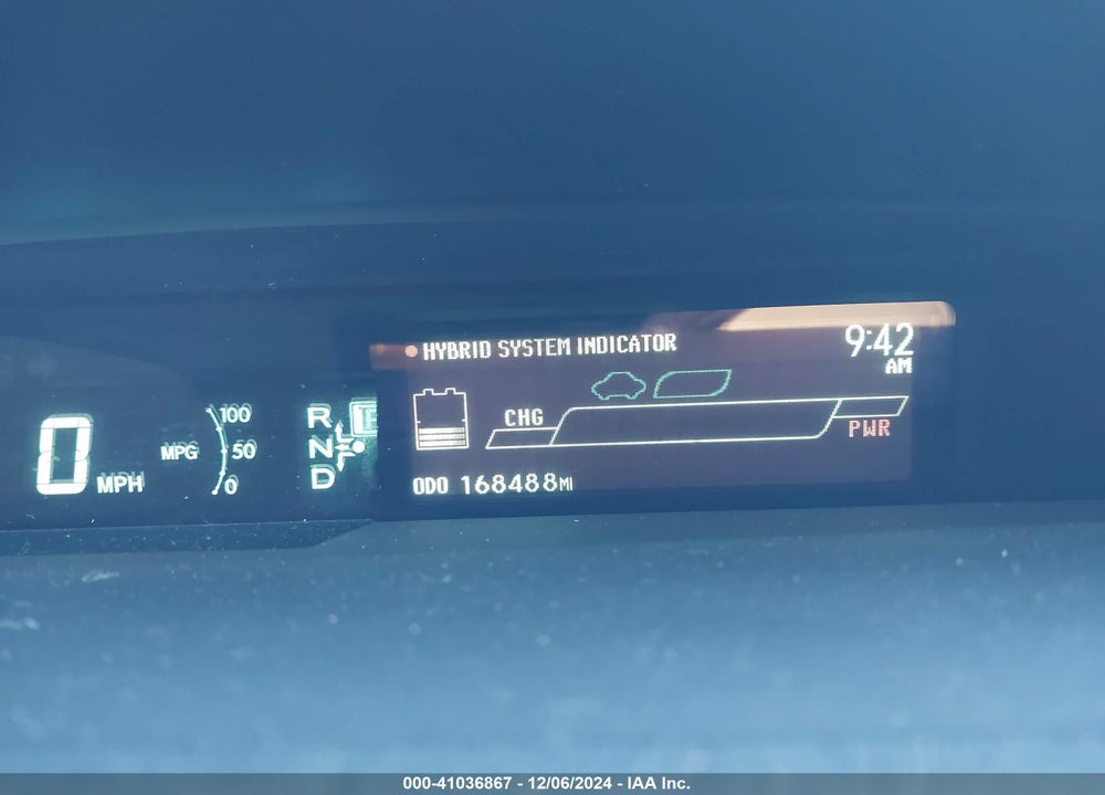 2014 TOYOTA PRIUS TWO VIN: JTDKN3DUXE1824937