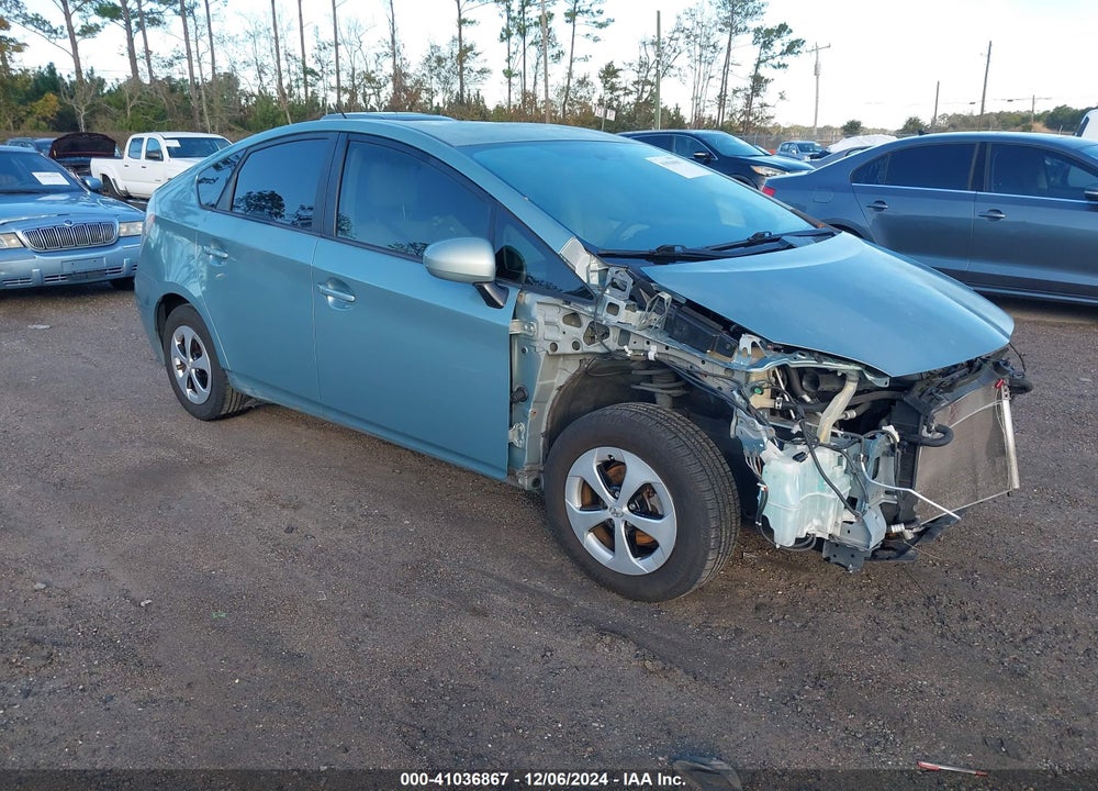 2014 TOYOTA PRIUS TWO VIN: JTDKN3DUXE1824937