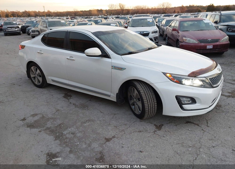 2015 KIA OPTIMA HYBRID EX VIN: KNAGN4AD0F5088100
