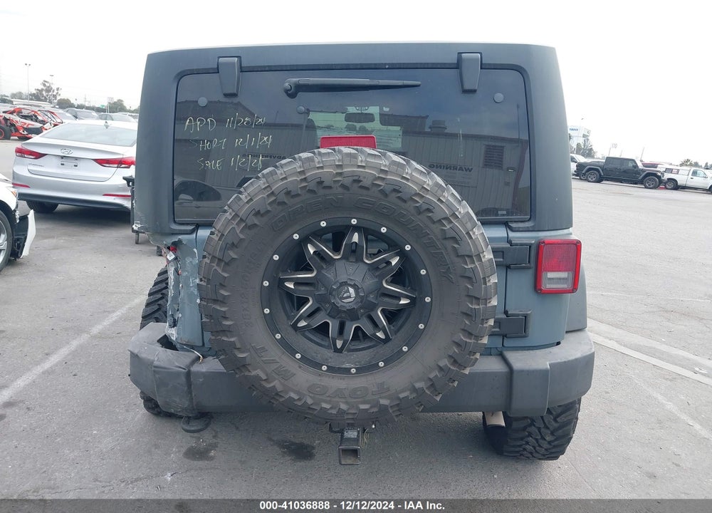 2015 JEEP WRANGLER UNLIMITED SPORT VIN: 1C4BJWDG2FL774130