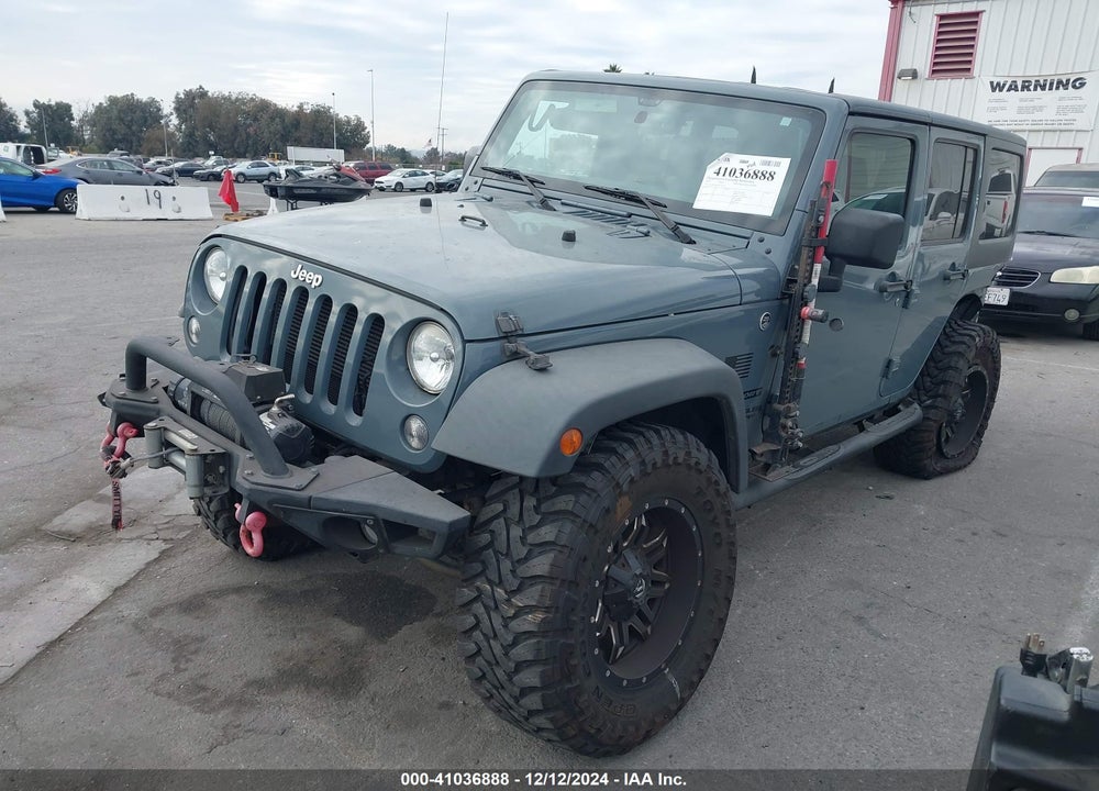 2015 JEEP WRANGLER UNLIMITED SPORT VIN: 1C4BJWDG2FL774130