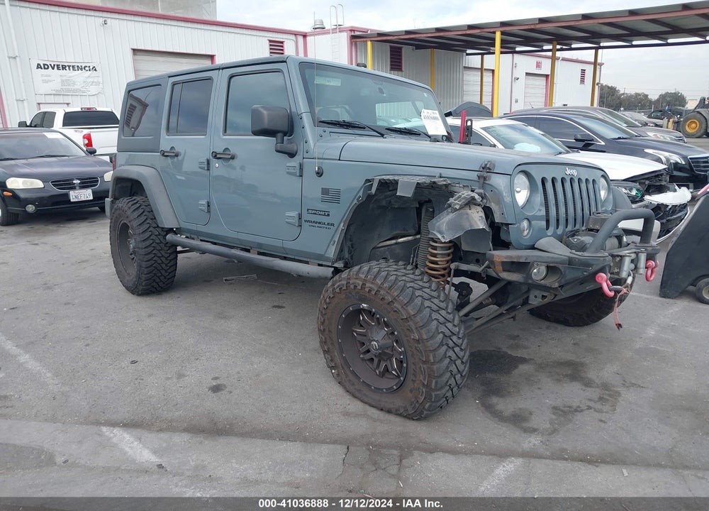 2015 JEEP WRANGLER UNLIMITED SPORT VIN: 1C4BJWDG2FL774130