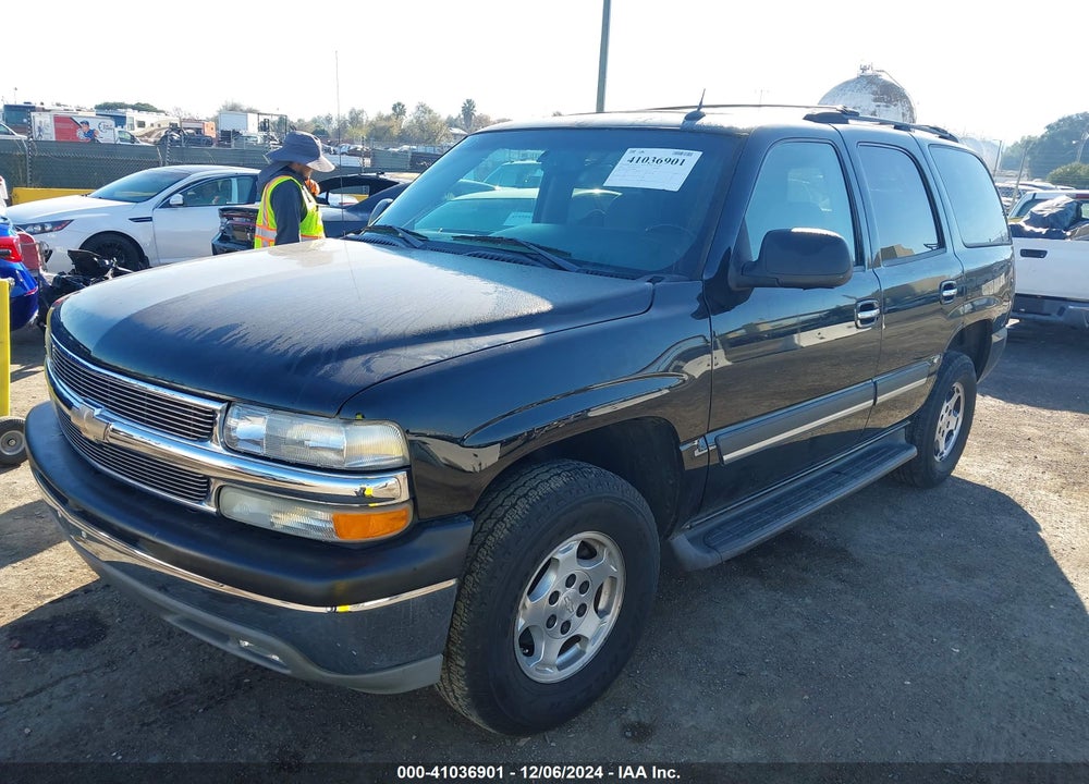 2005 CHEVROLET TAHOE LS VIN: 1GNEC13T35J208407