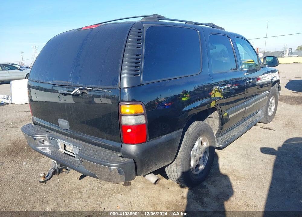 2005 CHEVROLET TAHOE LS VIN: 1GNEC13T35J208407
