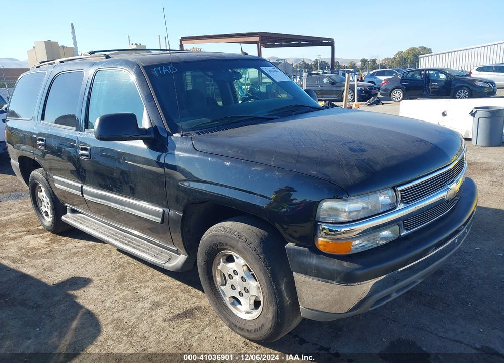 2005 CHEVROLET TAHOE LS VIN: 1GNEC13T35J208407