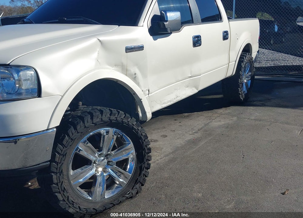 2008 FORD F-150 60TH ANNIVERSARY/FX4/KING RANCH/LARIAT/XLT VIN: 1FTPW14V58FA66450