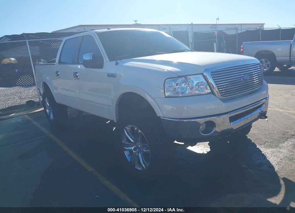 2008 FORD F-150 60TH ANNIVERSARY/FX4/KING RANCH/LARIAT/XLT VIN: 1FTPW14V58FA66450