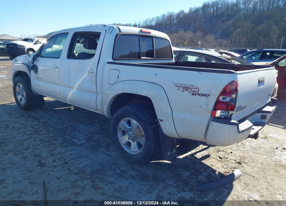 2007 TOYOTA TACOMA DOUBLE CAB VIN: 5TELU42N67Z379100