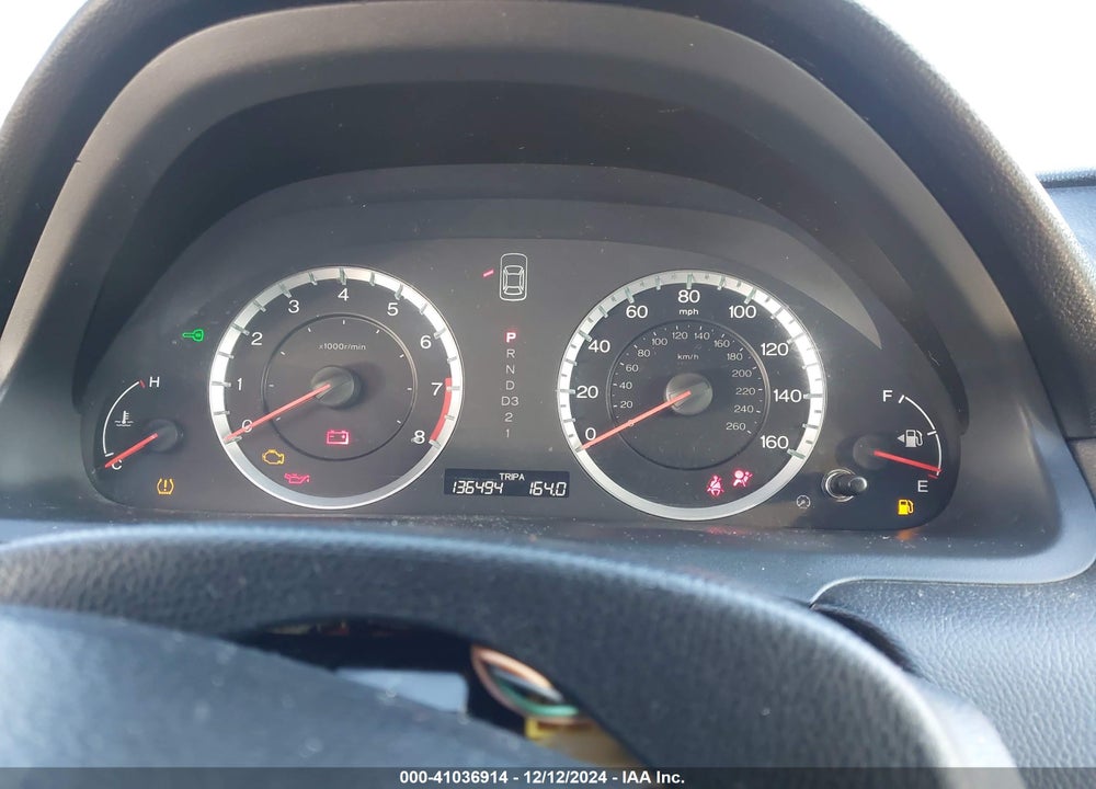 2012 HONDA ACCORD 2.4 LX VIN: 1HGCP2F32CA140623