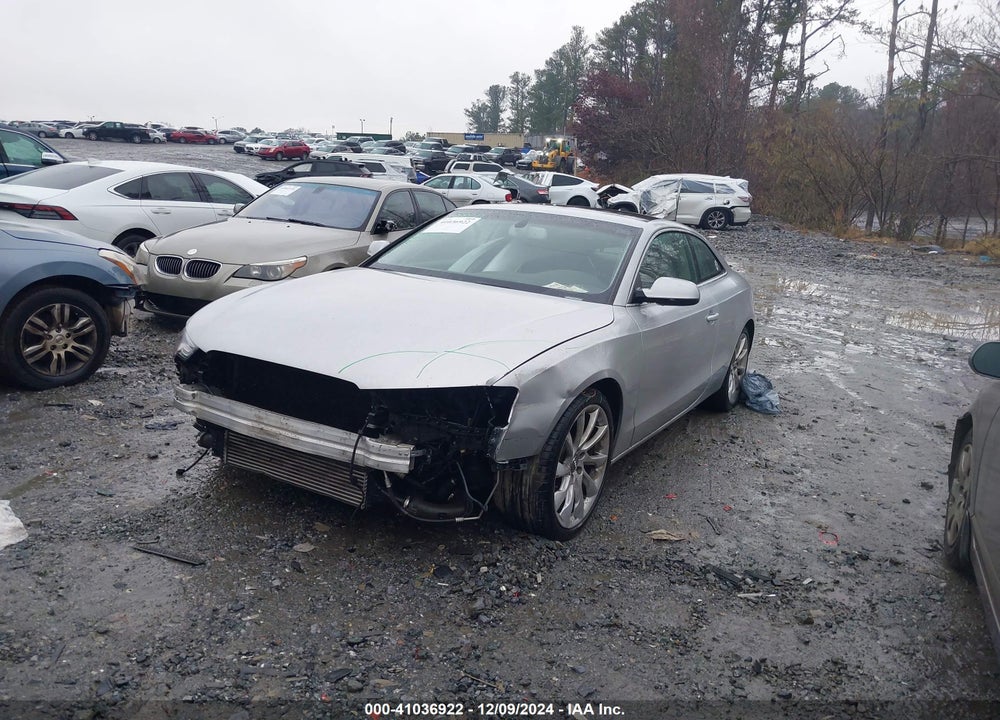 2013 AUDI A5 2.0T PREMIUM VIN: WAULFAFR0DA045038