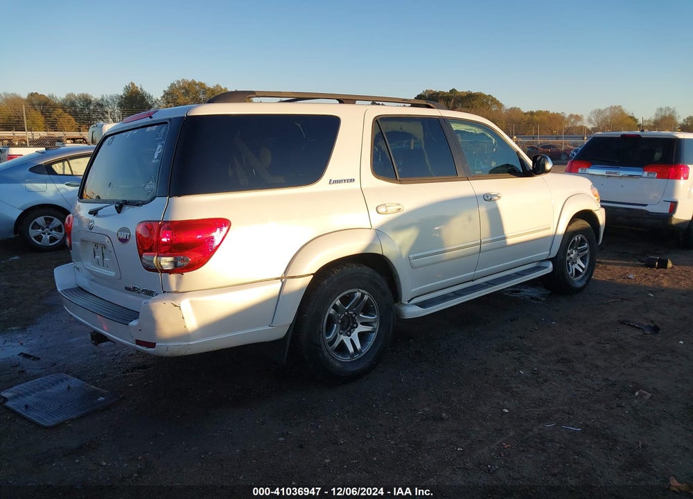 2007 TOYOTA SEQUOIA LIMITED V8 VIN: 5TDBT48A57S286469