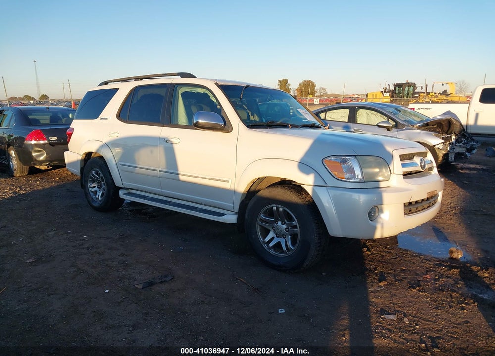2007 TOYOTA SEQUOIA LIMITED V8 VIN: 5TDBT48A57S286469