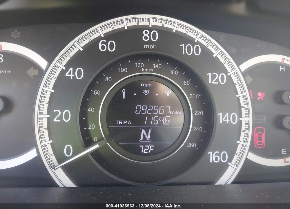 2015 HONDA ACCORD LX VIN: 1HGCR2F3XFA219942
