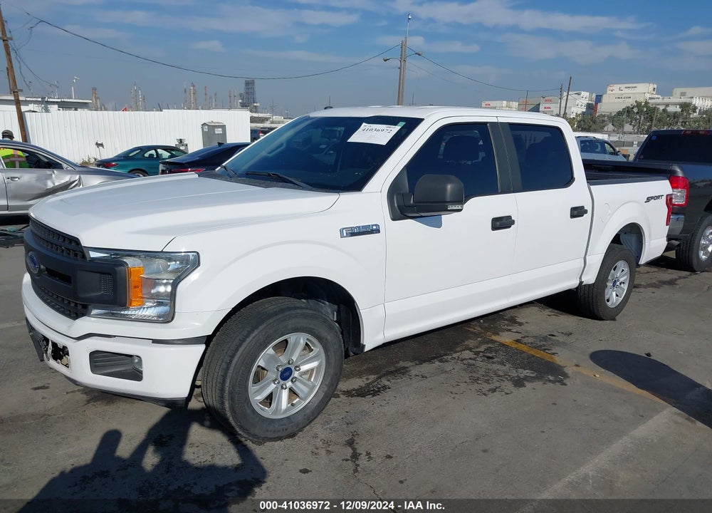 2018 FORD F-150 XL VIN: 1FTEW1CB3JKC83877