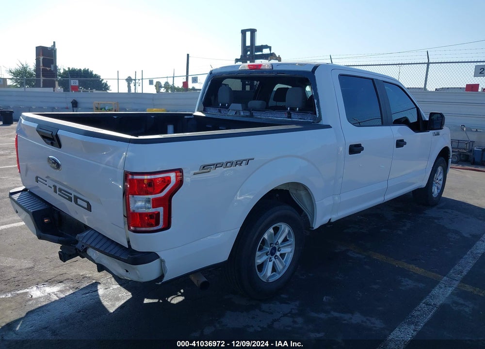 2018 FORD F-150 XL VIN: 1FTEW1CB3JKC83877