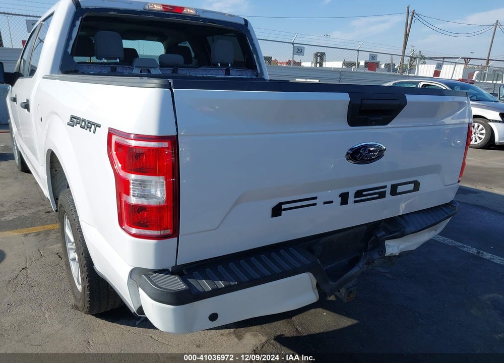 2018 FORD F-150 XL VIN: 1FTEW1CB3JKC83877