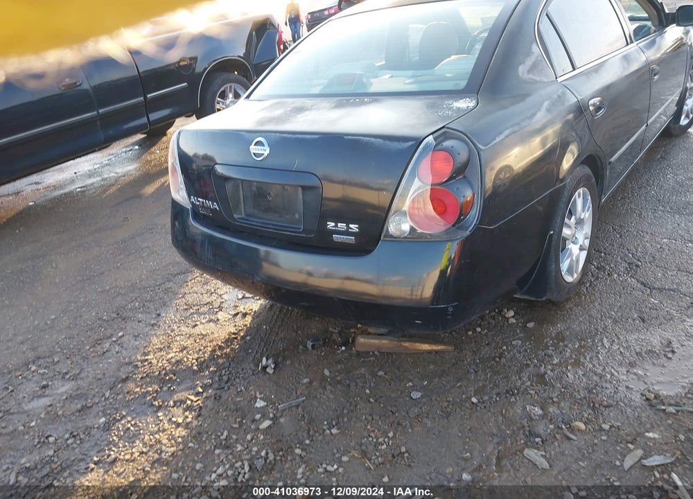 2006 NISSAN ALTIMA VIN: 1N4AL11D56N312139
