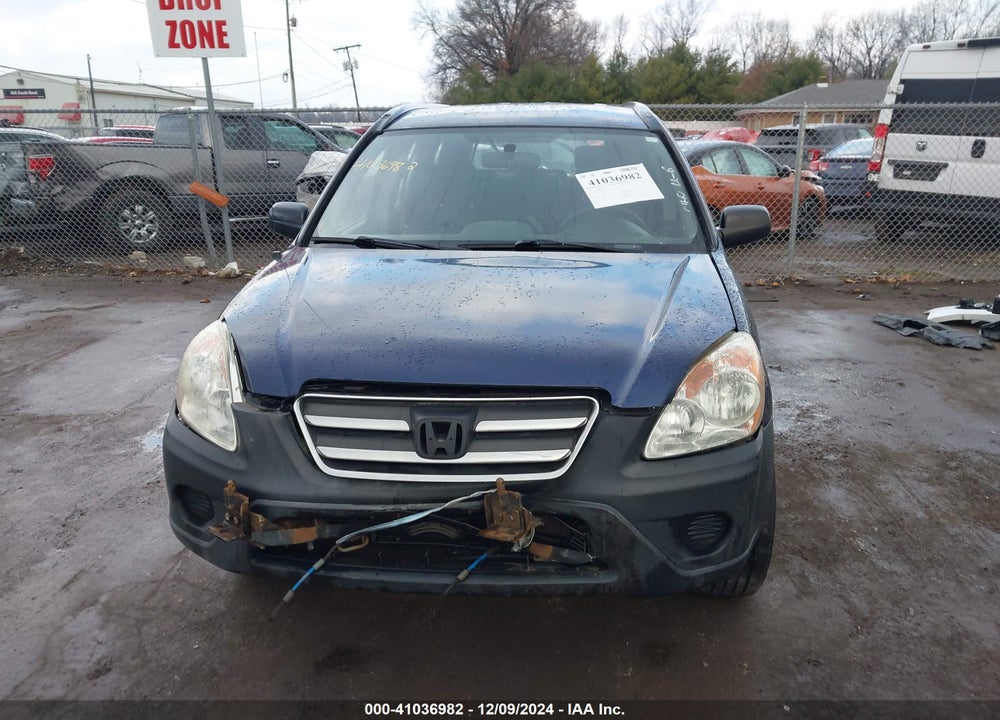 2006 HONDA CR-V LX VIN: JHLRD68516C020802