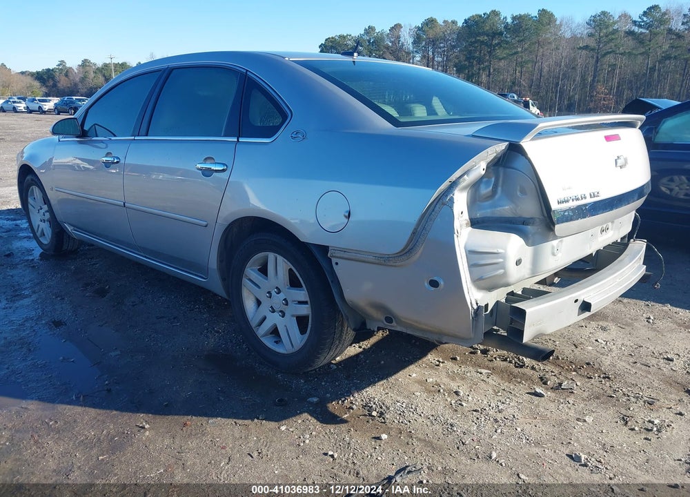 2007 CHEVROLET IMPALA LTZ VIN: 2G1WU58R479182826