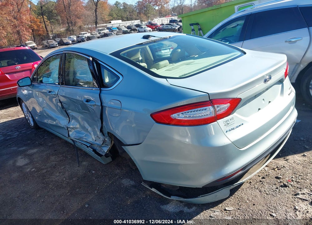 2013 FORD FUSION HYBRID SE VIN: 3FA6P0LU5DR337070