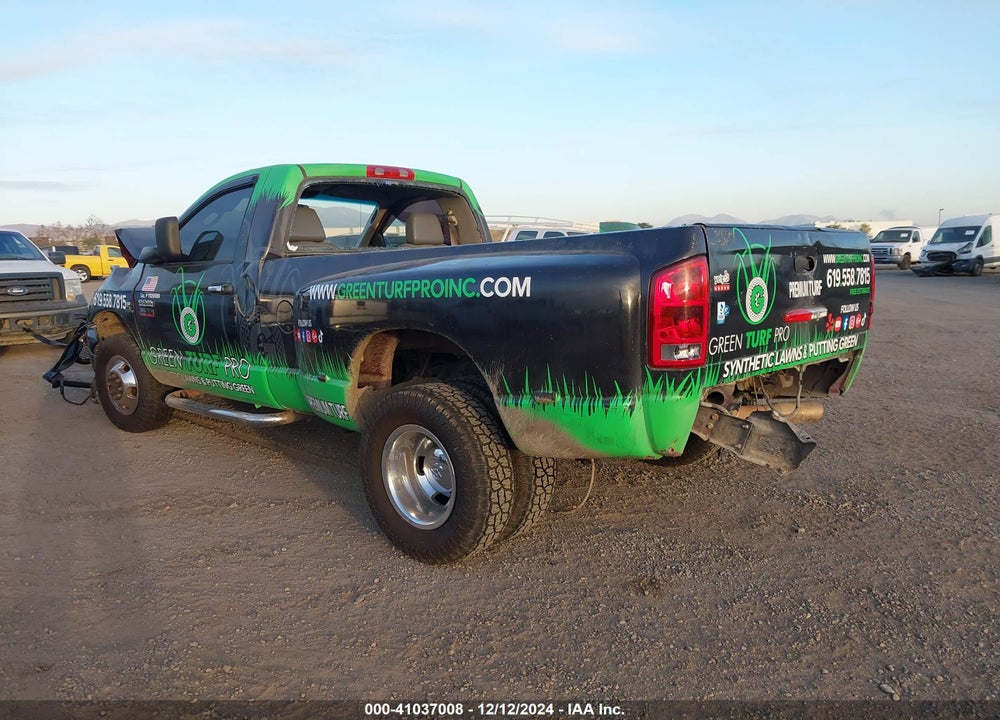 2006 DODGE RAM 3500 SLT/SPORT VIN: 3D7ML46C96G222788