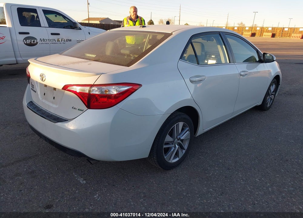 2015 TOYOTA COROLLA LE ECO PLUS VIN: 5YFBPRHE7FP309827