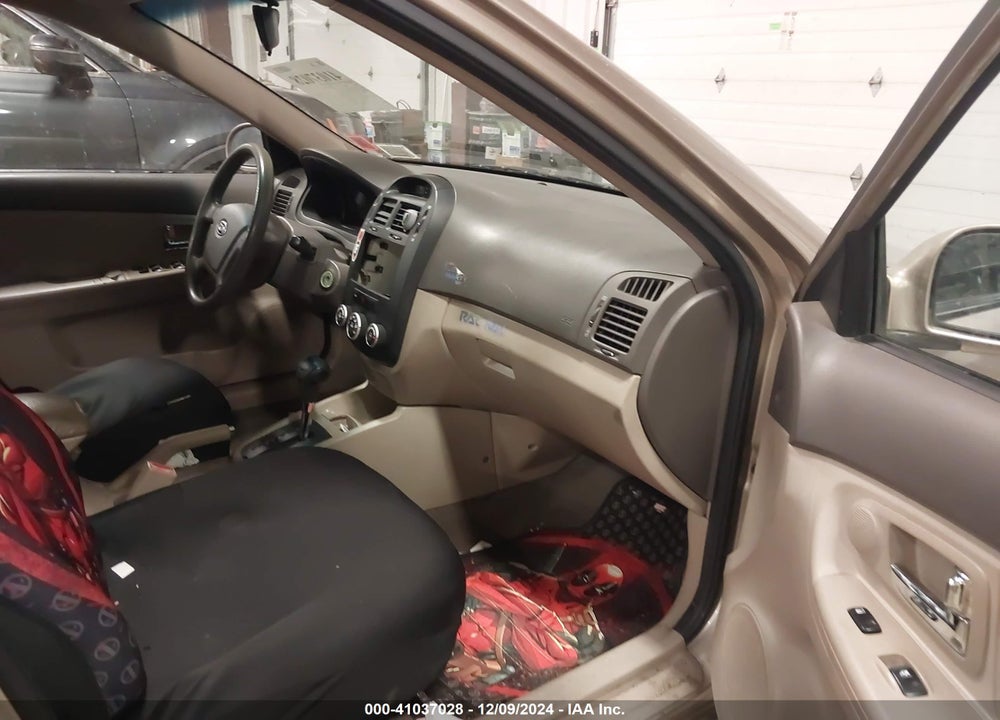 2008 KIA SPECTRA EX VIN: KNAFE122085558023