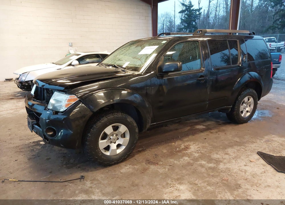 2011 NISSAN PATHFINDER S VIN: 5N1AR1NB2BC612868
